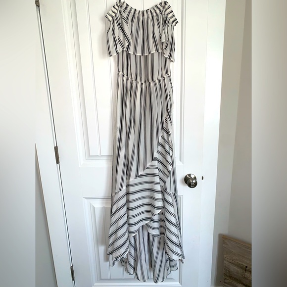 Off the Shoulder Wrap Dress - Picture 1 of 9